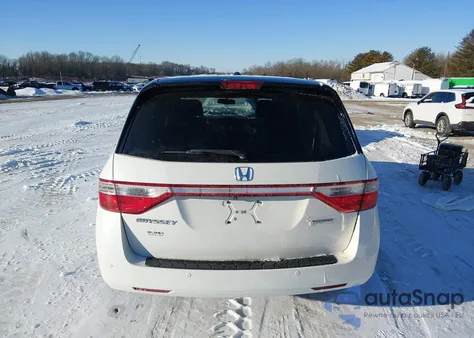 2013 Honda Odyssey Touring/Touring Elite из США, поврежденный, VIN 5FNRL5H99DB081022